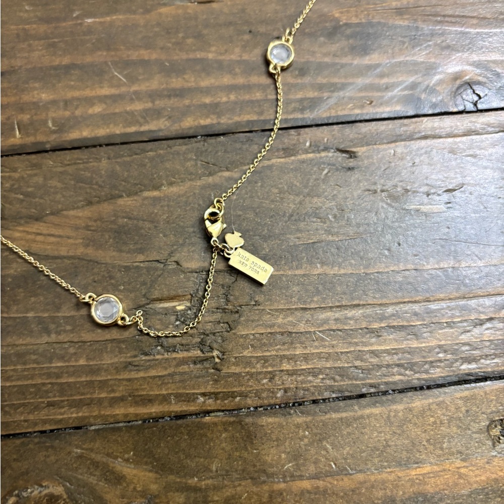 Kate Spade “Opening Night” Station Wrap Necklace - Picture 2 of 3